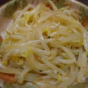 電子レンジで☆もやしのナムル